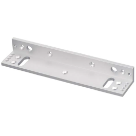 Vault L-EM150 - Suporte tipo L para Fechadura Eletroíma de 150kgf de montagem superior em alumínio anodizado 