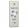Hikvision DS-K7P02 Botoeira de Requisição de Saída para embutir, perfil estreito 35mm, aço inox