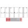 Barra Antipânico com Microchave tipo Push - BAP c/ MS - Durati W2120S-MS 