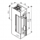 Fechadura Strike Vault GK500 -Dimensões